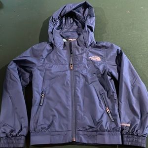 Kids North Face windwall rain jacket like new size XS
